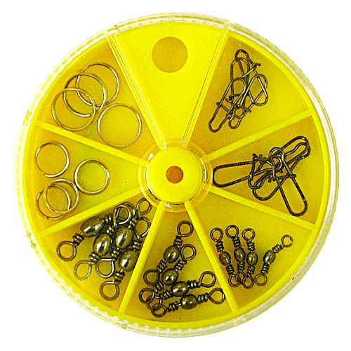 Вертлюги,застежки, кольца заводные (28 шт) | Lucky John