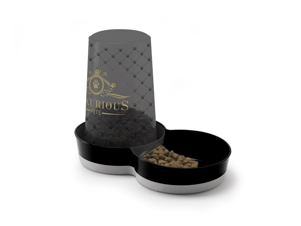 Автокормушка-автопоилка «Люкс» нескользящая, 1,5 л | Moderna