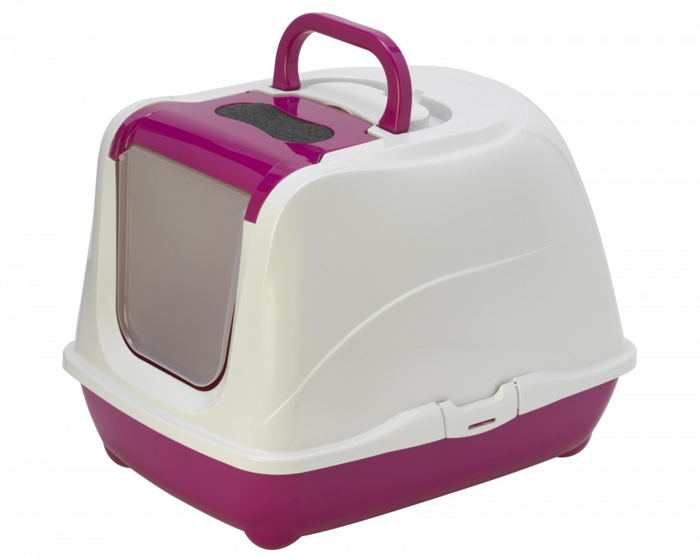 Туалет-домик «Jumbo» с угольным фильтром, ярко-розовый | Moderna