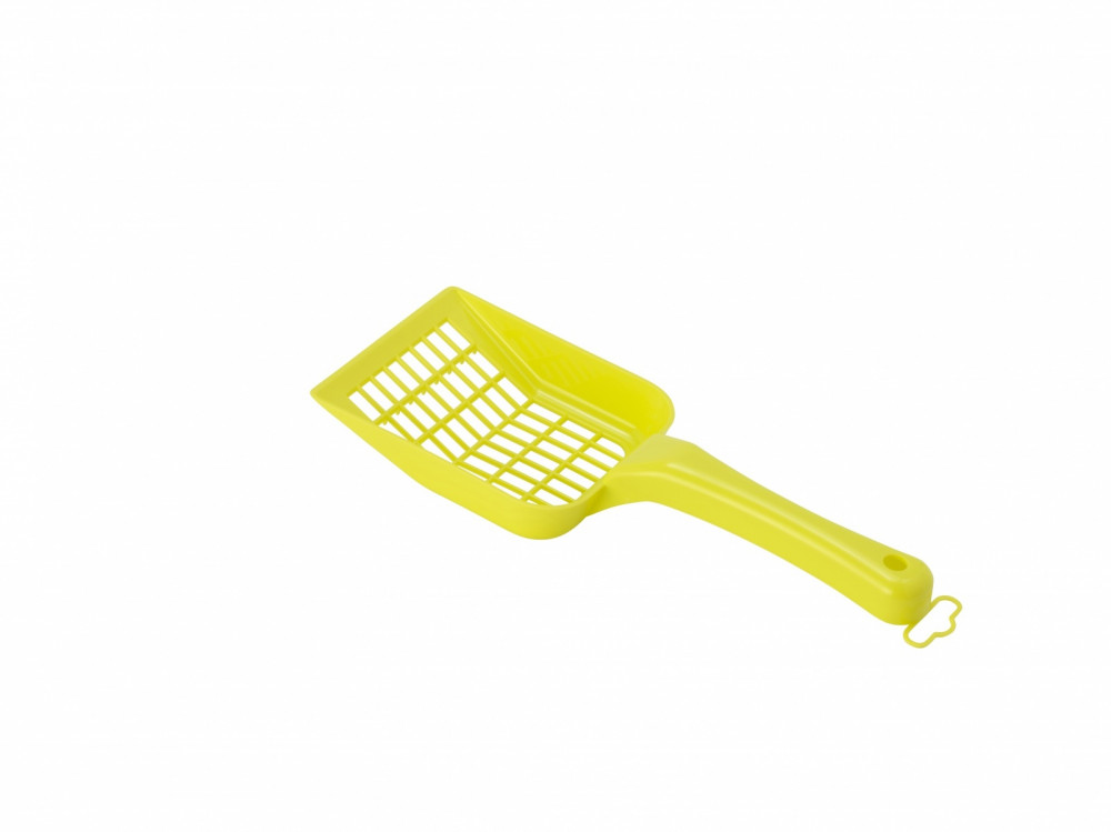 Совок для уборки кошачьего туалета, лимонно-желтый | Moderna