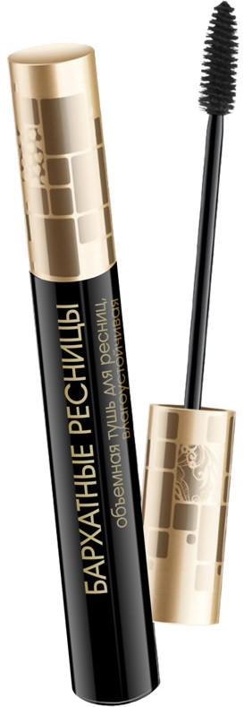 Тушь для ресниц «Бархатные ресницы» объемная влагоустойчивая, оттенок Черный | Art-Visage