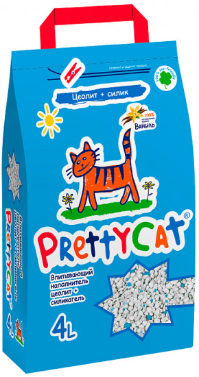 Наполнитель глиняный впитывающий с део-кристаллами (2 кг)