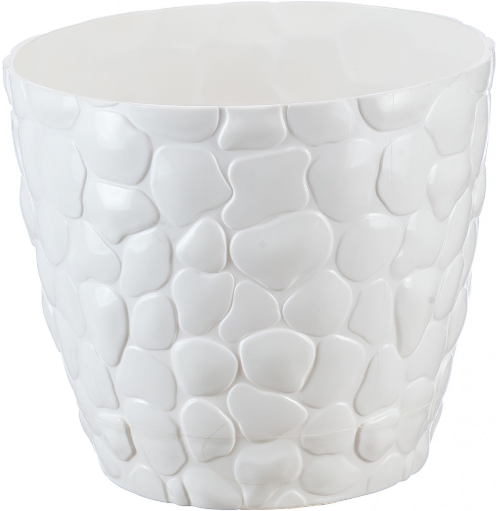 Кашпо с подставкой «Камни» (диаметр 22 см) | Камни | IDEA