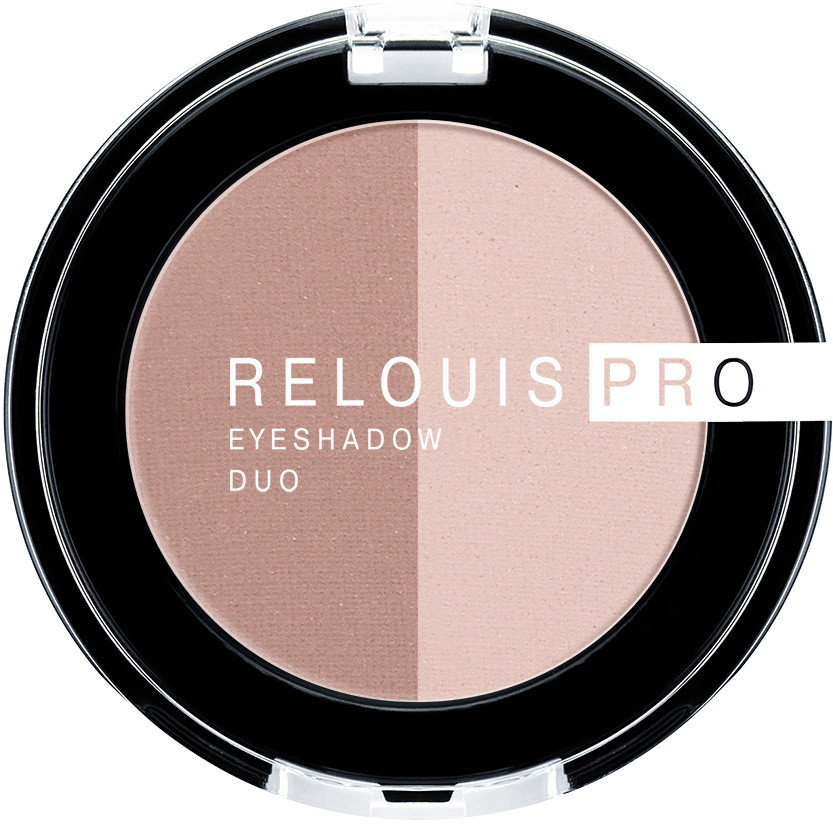 Тени для век «Eyeshadow Duo», оттенок 101 | RELOUIS PRO | RELOUIS