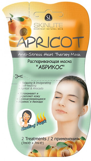 Маска для лица распаривающая с экстрактом абрикоса | Everyday Natural Skin | Skinlite