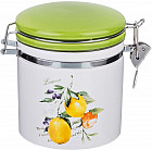 Банка для сыпучих продуктов с клипсой «Итальянские лимоны» (470 мл)