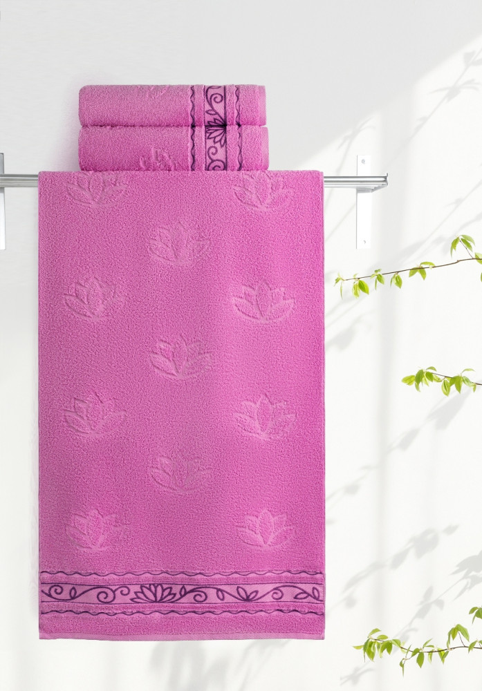 Полотенце махровое | Лотос | Aquarelle