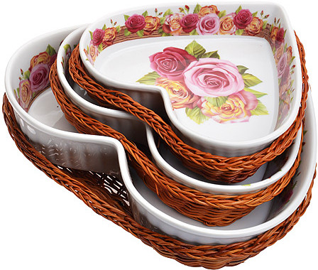 Блюдо (6 предметов) | Розы | Mayer & Boch