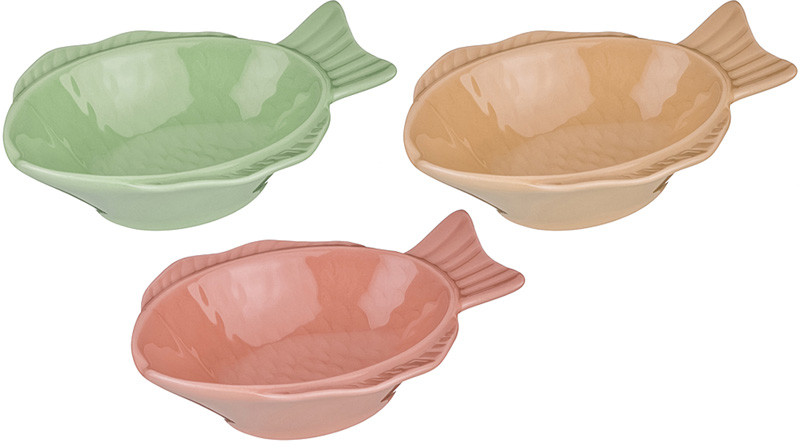 Набор блюд для оливок/солений (9,5х6,5 см, 3 шт) | Marina | Lefard