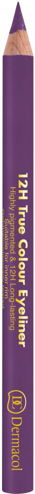 Карандаш для глаз «12H True Colour», оттенок 3 Purple | Dermacol