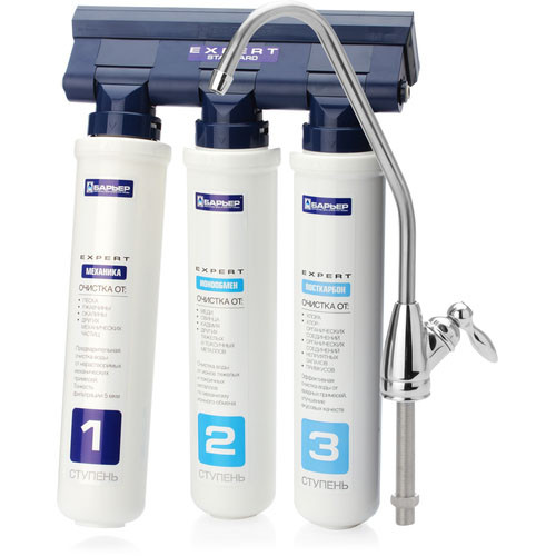 Фильтр проточный для для очистки воды «Барьер EXPERT Standard» | Эксперт | Барьер
