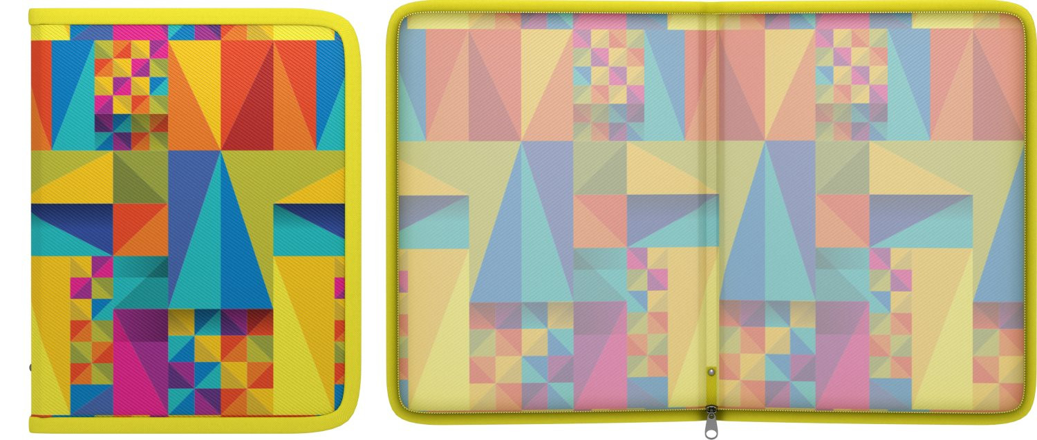 Папка на молнии А4 | Arlecchino | Erich Krause