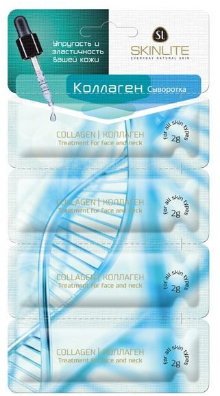 Сыворотка для лица, шеи и зоны декольте «Коллаген» | Everyday Natural Skin | Skinlite