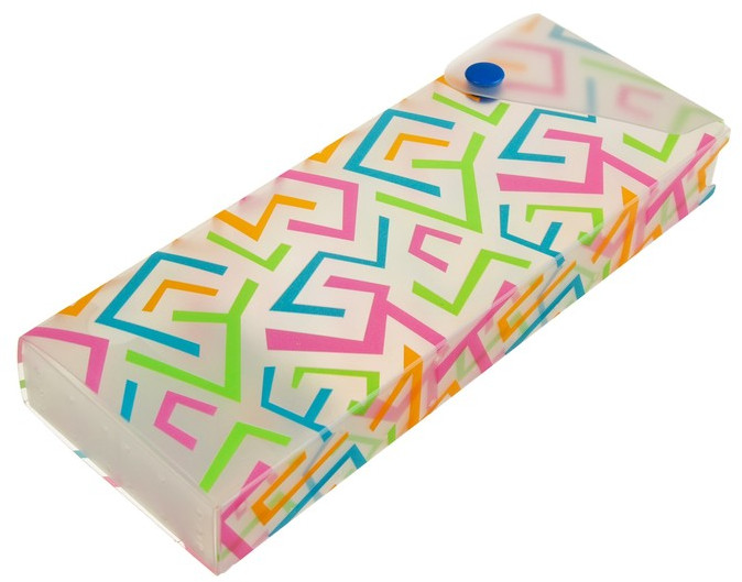 Пенал пластиковый футляр | Lines | Erich Krause