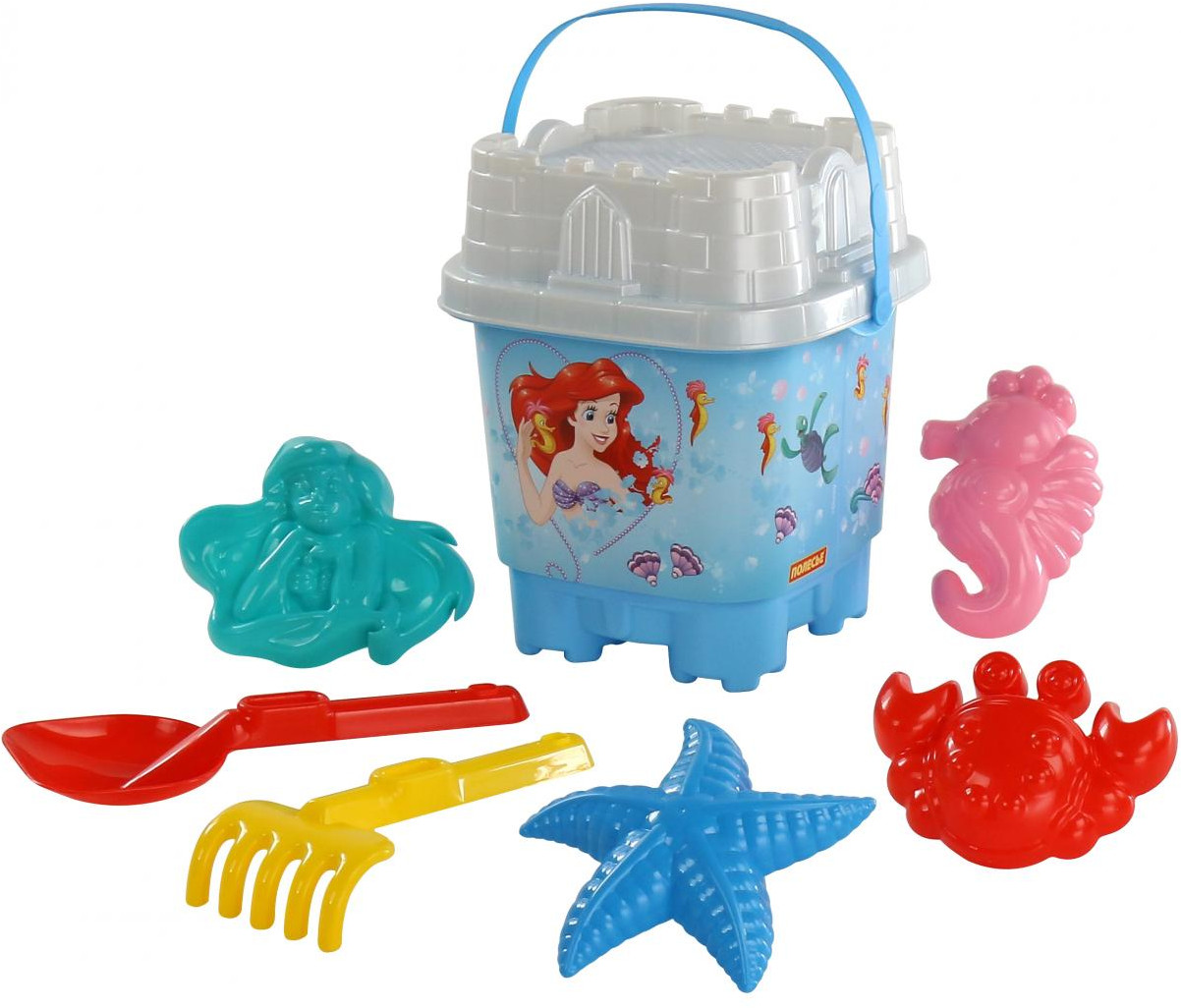 Набор песочный №9 «Русалочка» | Disney | Полесье