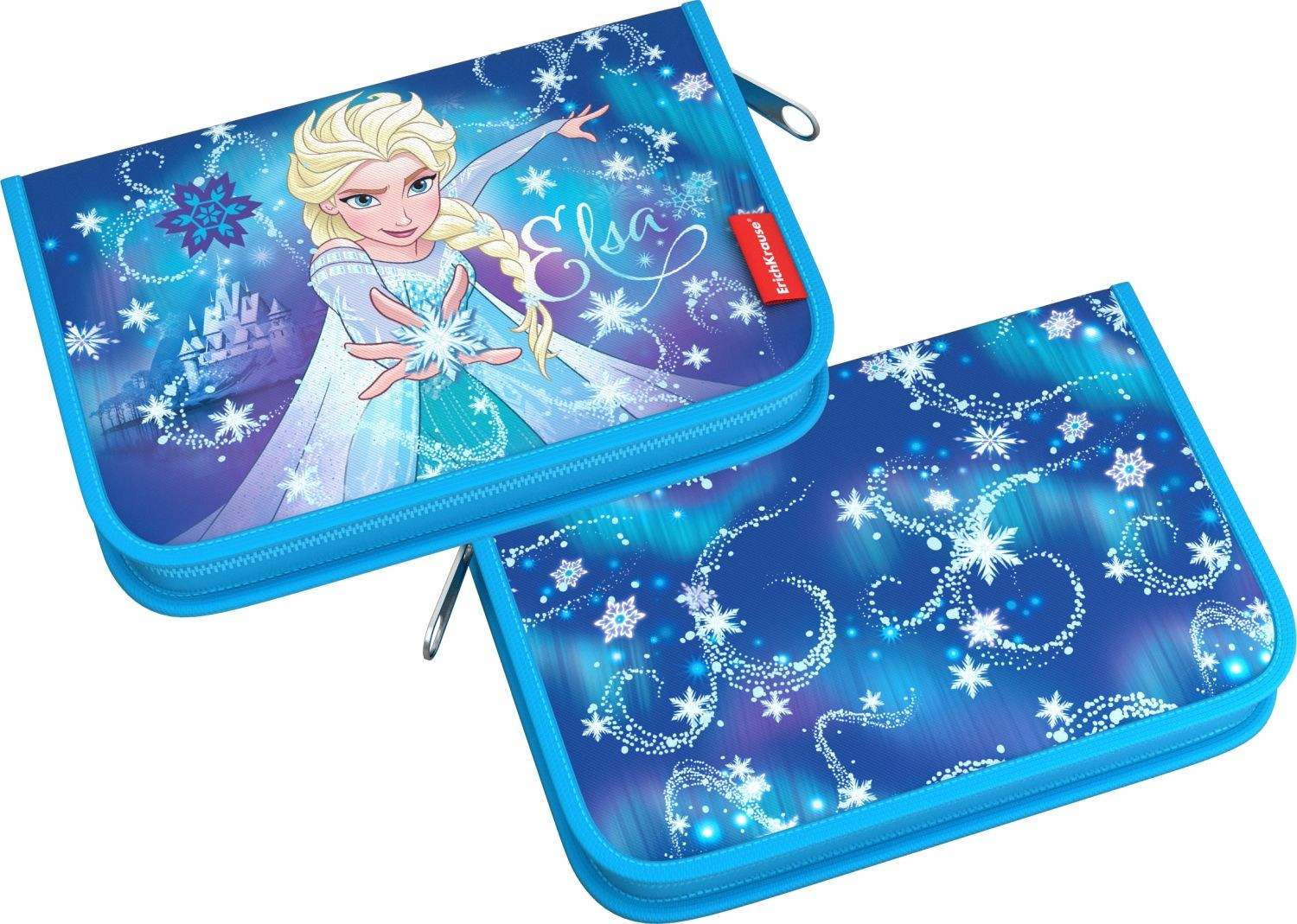Пенал-книжка без наполнения «Эльза и волшебство Северного сияния» | Холодное сердце | Erich Krause