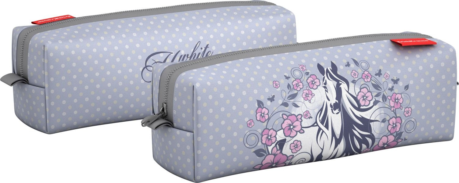 Пенал-квадро без наполнения | White Horse | Erich Krause