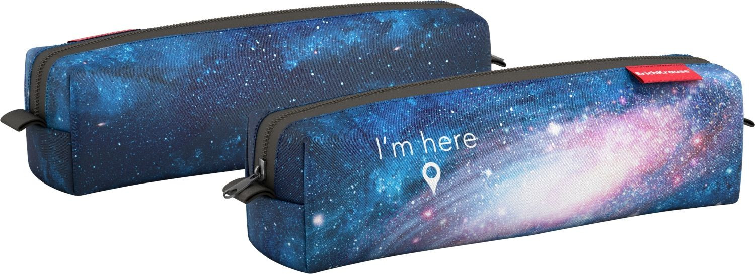 Пенал-квадро mini без наполнения | Space | Erich Krause