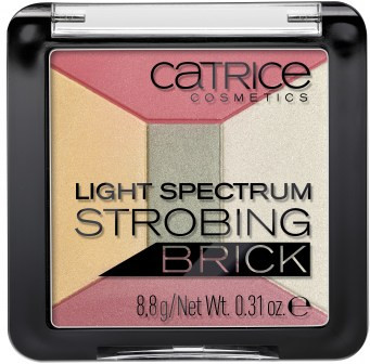 Палетка хайлайтеров «Light Spectrum Strobing Brick», оттенок 020 Spirit of Africa | Holographic | Catrice