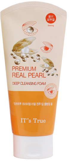 Пенка для умывания «Premium Real Pearl» с экстрактом жемчуга | IT’s True | Dr. Cellio