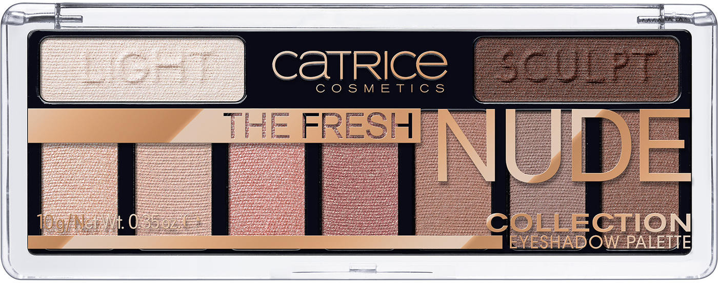 Палетка теней для век «The Essential Nude Collection Eyeshadow Palette», оттенок 010 Newly Nude | Catrice