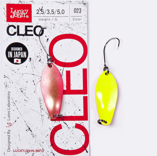 Блесна колеблющаяся «Cleo», 5 г, цвет 023