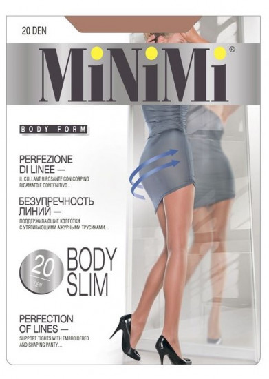 Колготки с утяжкой-трусиками «Body Slim 20» (daino, 20 Den)