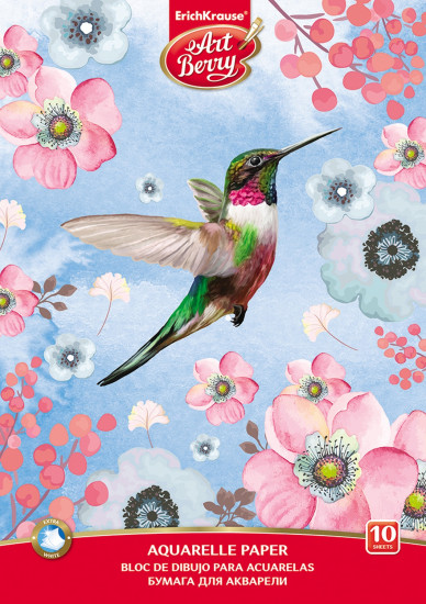 Альбом для рисования «Colibri» (А4, 10 листов)