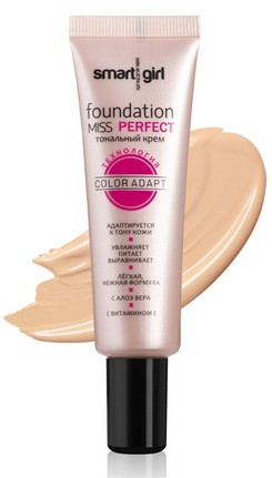 Тональный крем для лица, оттенок 3 | MISS PERFECT | BelorDesign