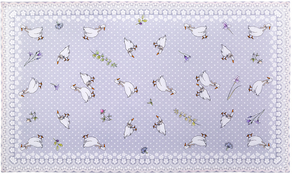 Полотенце «Гуси Легард» (твил, размер 40х70 см), цвет серый | Гуси Легард | Santalino