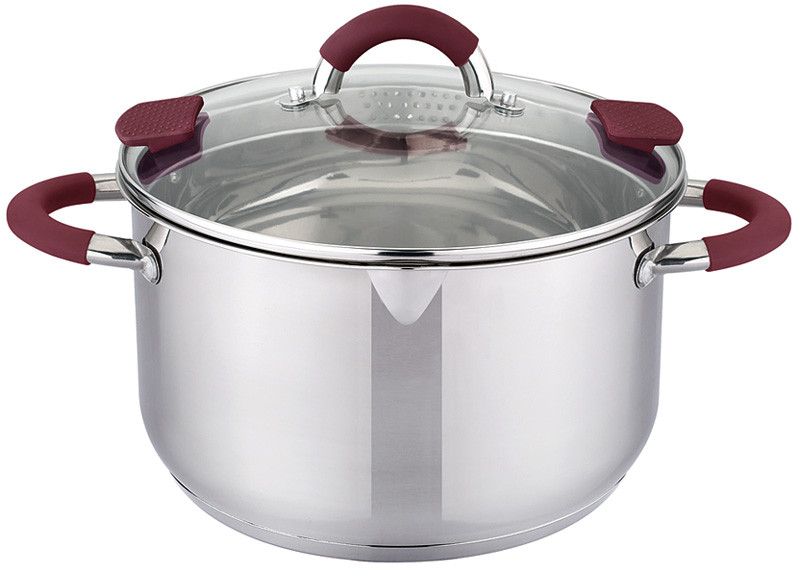 Кастрюля со сливом (5,1 л) | Kochen mit genuss | Agness
