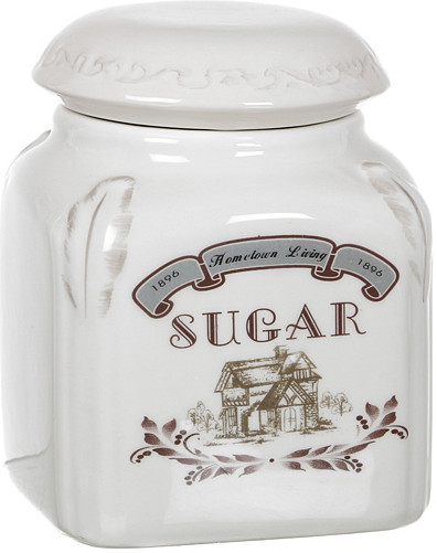 Банка для сыпучих продуктов (11×11×14,5 см) | For Sweet Home | Lefard