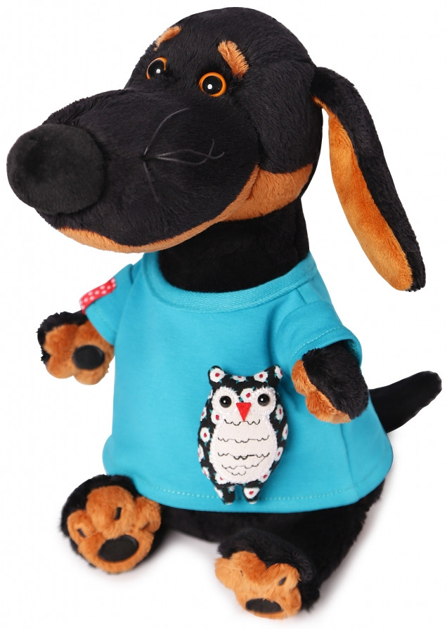 Ваксон в футболке с совой, 29 см | Vakson&Ко | Budi Basa