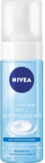 Мусс для умывания освежающий