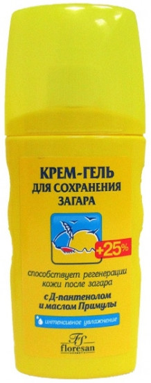 Крем-гель для сохранения загара SPF