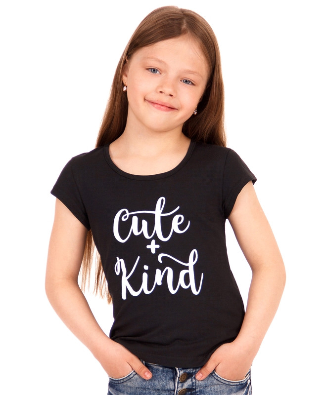 Футболка для девочек | Ванильное мороженое | Апрель