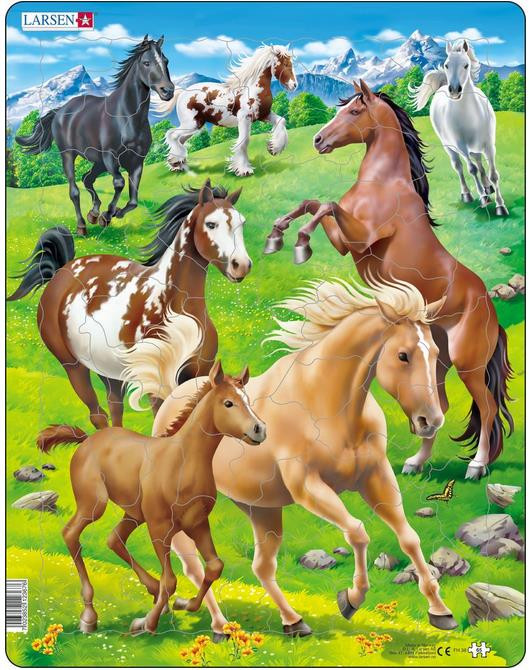 Пазл «Лошади» | Larsen