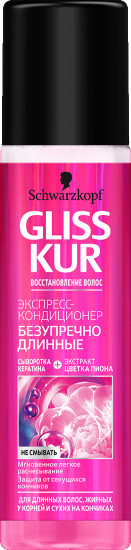 Экспресс-кондиционер для длинных волос, жирных у корней и сухих на кончиках