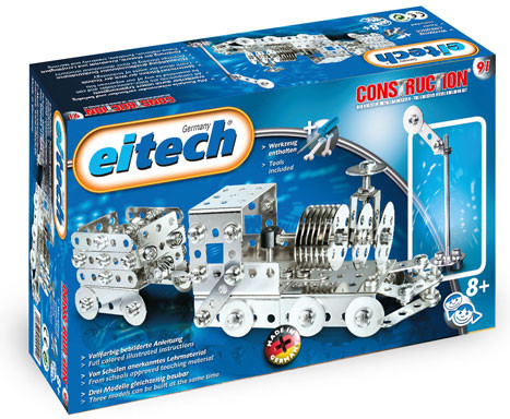 Конструктор «Поезд», 180 деталей | EiTech