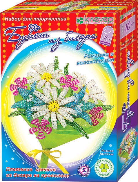 Набор для изготовления букета «Ромашки и колокольчики» | Простая Наука