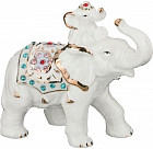 Фигурка «Слон со слоненком» (14×6×12 см)