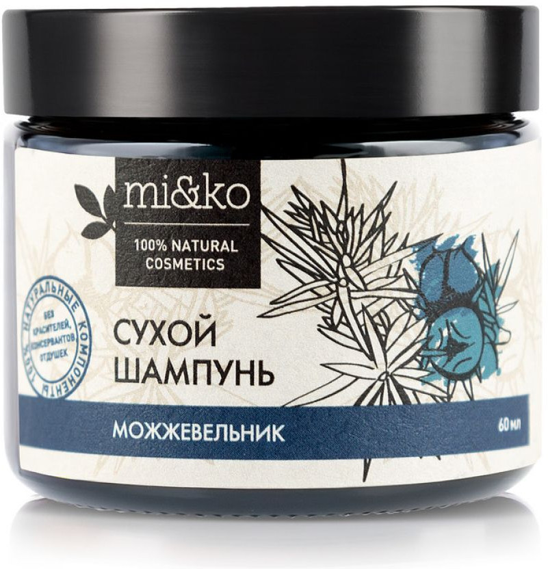 Шампунь для волос сухой | Можжевельник | Mi&ko
