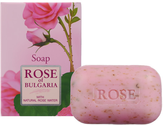 Мыло с частичками лепестков роз | Rose of Bulgaria