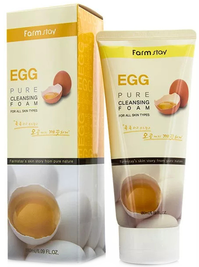 Пенка для умывания очищающая с яичным экстрактом | Pure | Myungin Corporation
