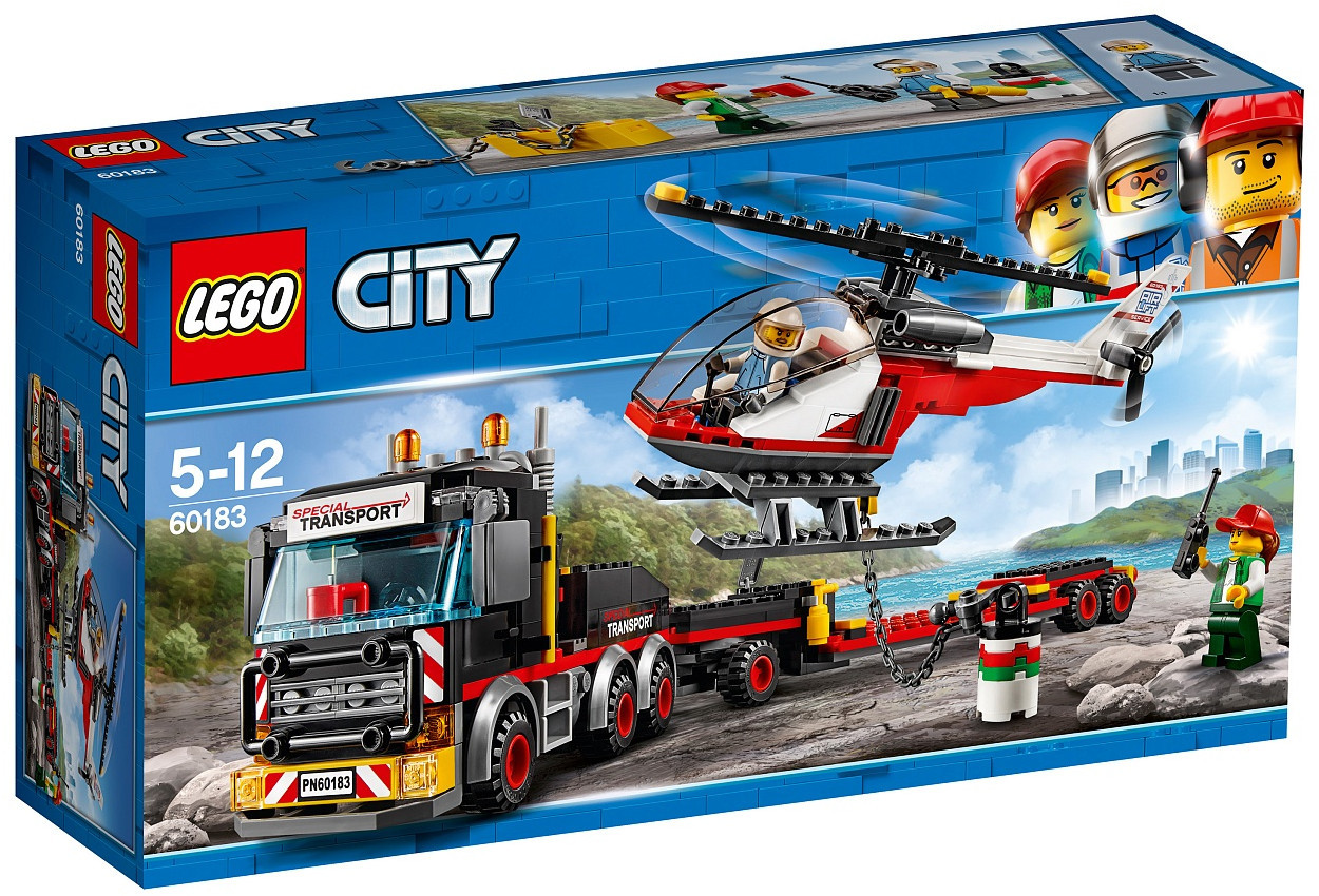 Конструктор «Перевозчик вертолета» (310 деталей) | LEGO City | LEGO (ЛЕГО)
