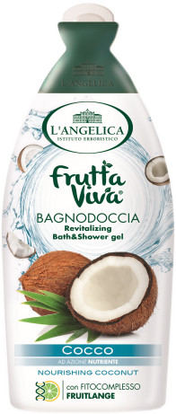 Гель для душа с экстрактом кокоса | Frutta Viva | L'Angelica