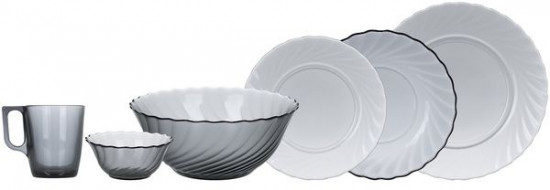 Набор столовый Trianon Graphite (31 предмет)