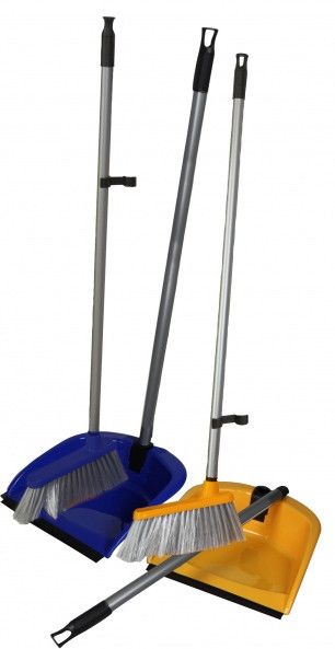 Щётка и совок с длинными ручками | Rozenbal