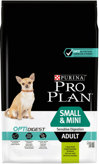 Корм для собак с чувствительным пищеварением Optidigest, с ягненком и рисом (7 кг)