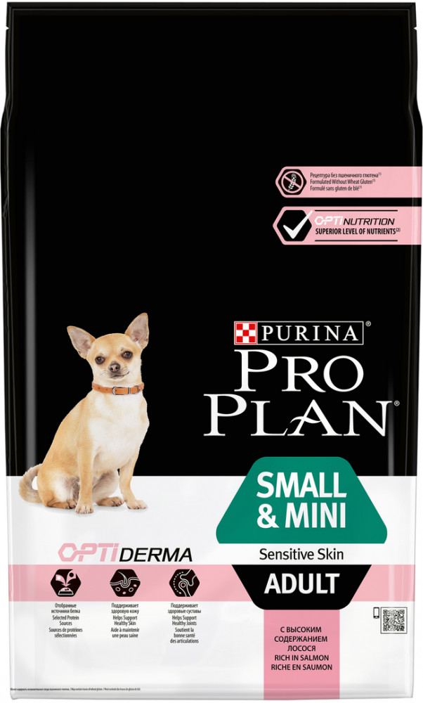 Корм сухой для собак с лососем | Purina Pro Plan